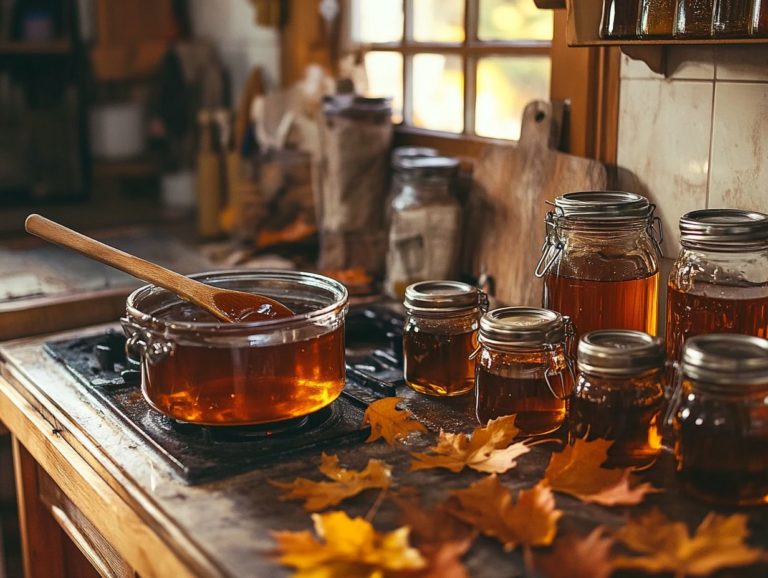 How to Make Maple Syrup for Canning