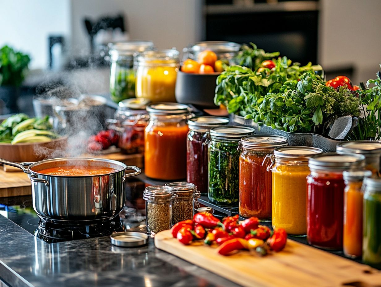 What equipment do I need to make my own canned soups?