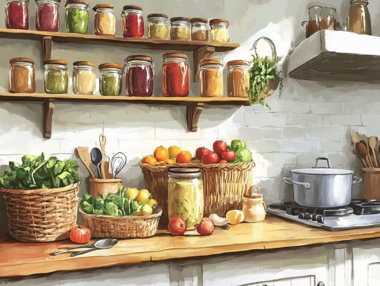 How to Organize Your Canning Kitchen