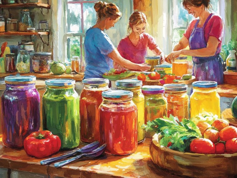 How to Plan a Canning Party