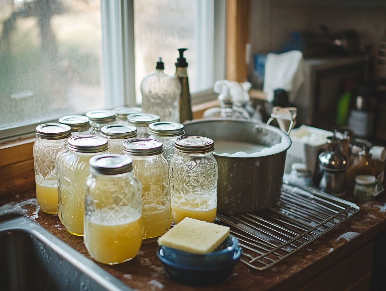 Why is it important to properly clean canning equipment?