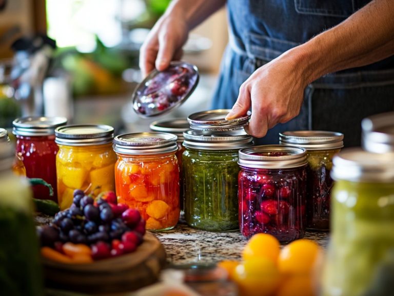 How to Properly Seal Your Canning Jars