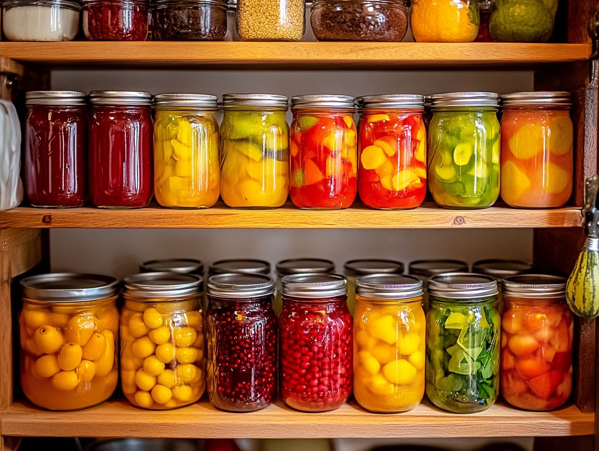 Organizing Your Canning Supplies