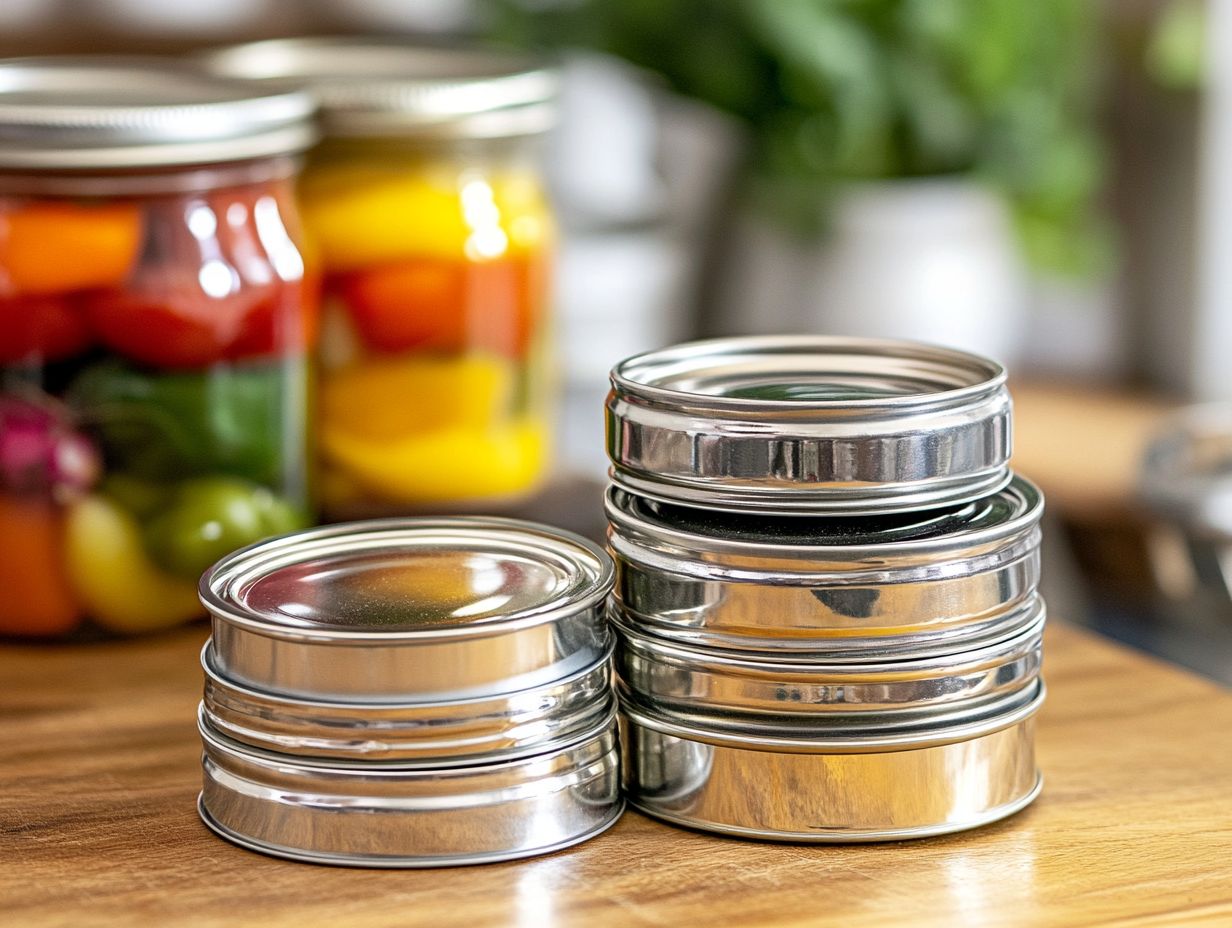 2. Can I reuse canning lids and bands?