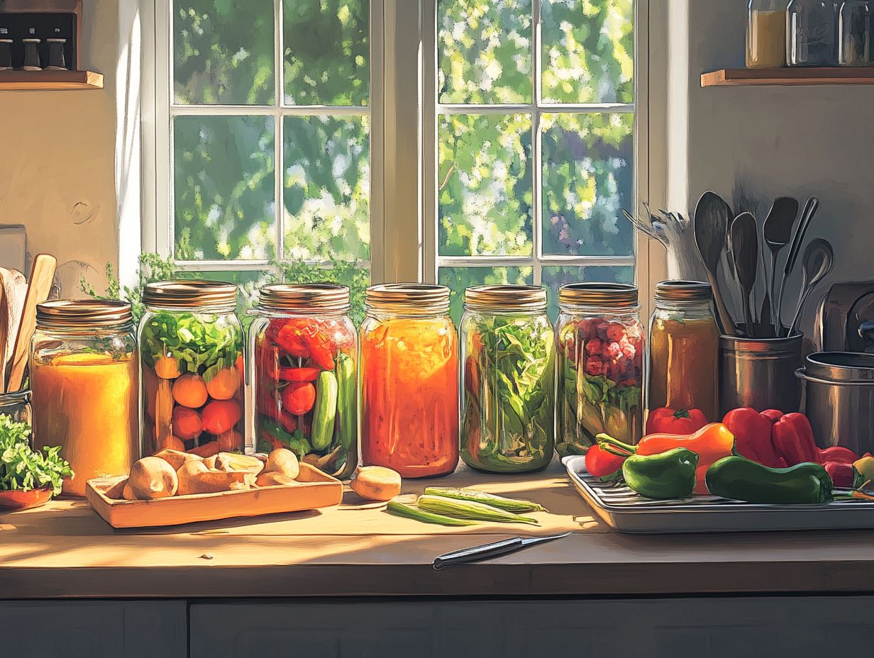 What are the benefits of using freezing and canning together?