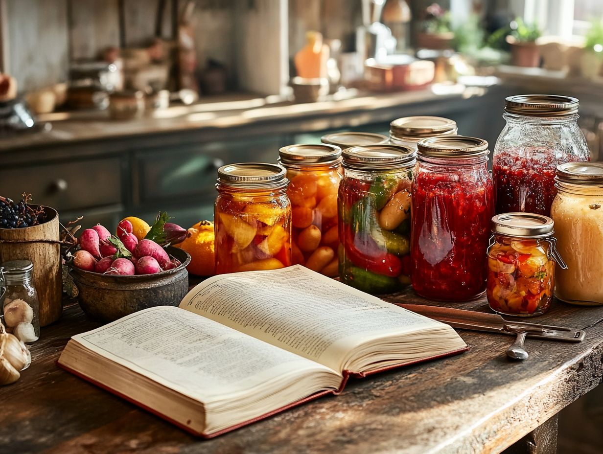 Benefits of Using Old Canning Recipes