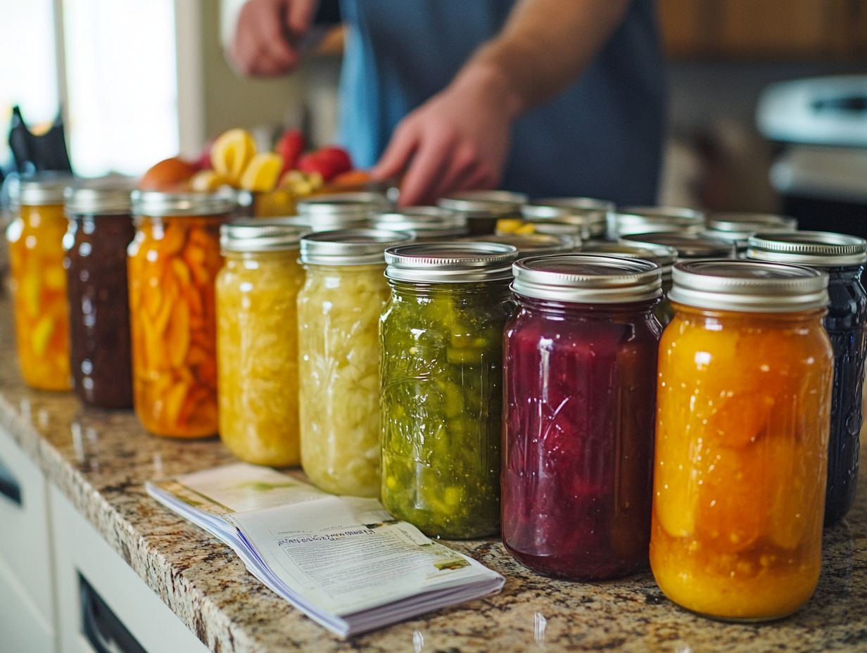 What are the common concerns with home canning?