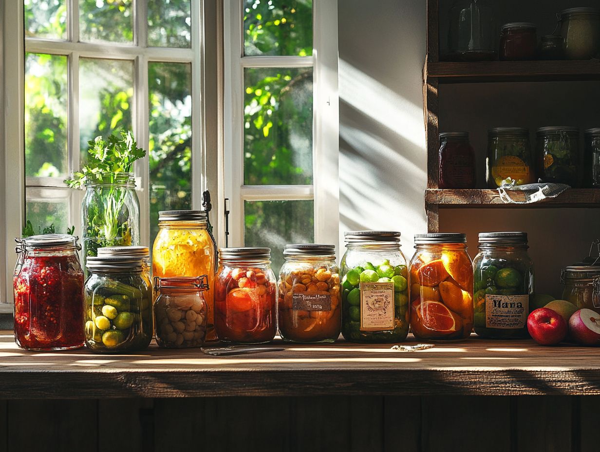 Step-by-step guide on sterilizing canning jars