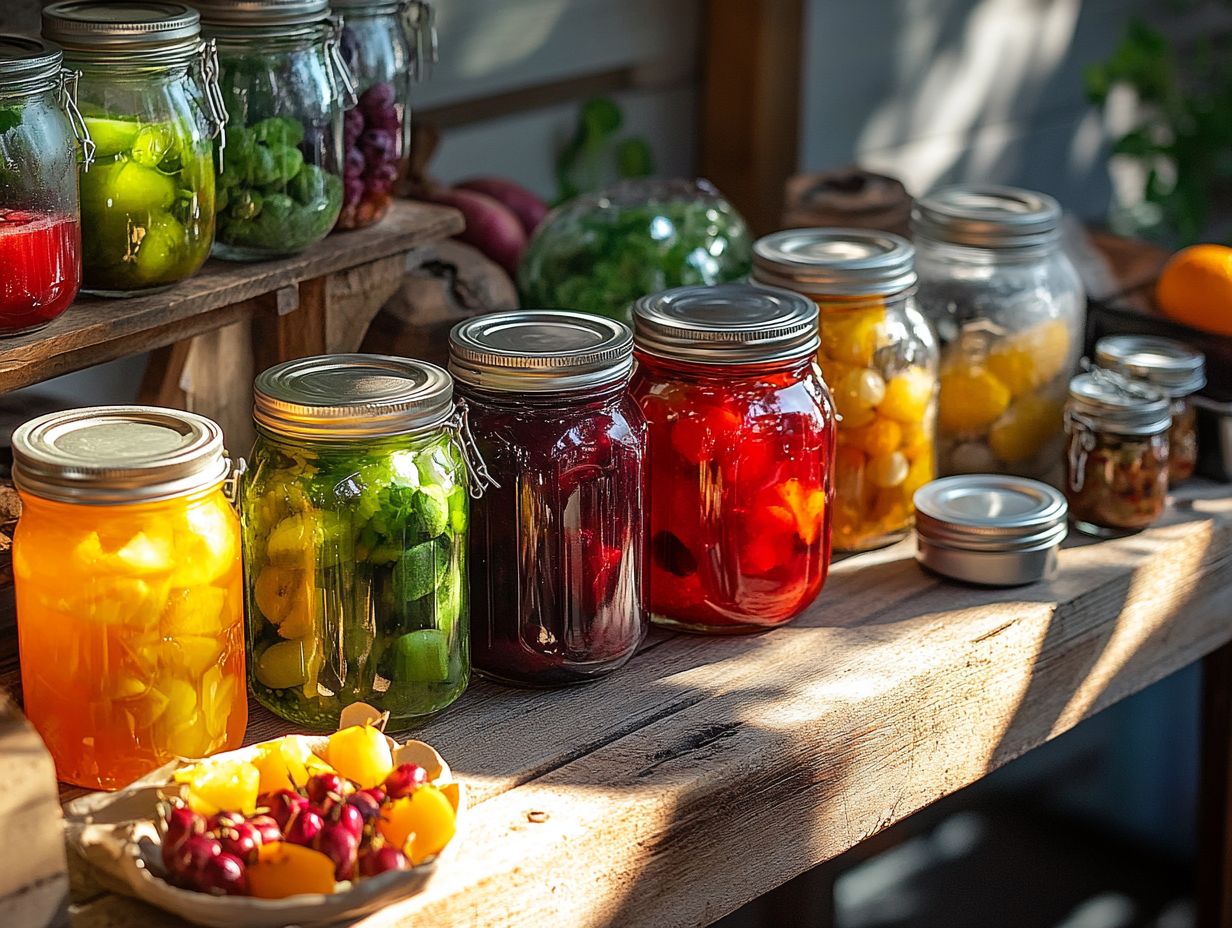 Key Takeaways for Choosing Canning Jars