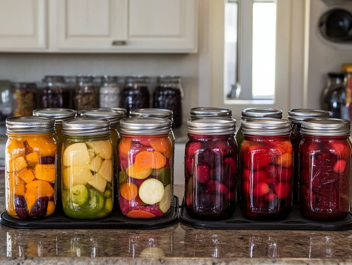 When to Use Water Bath Canning