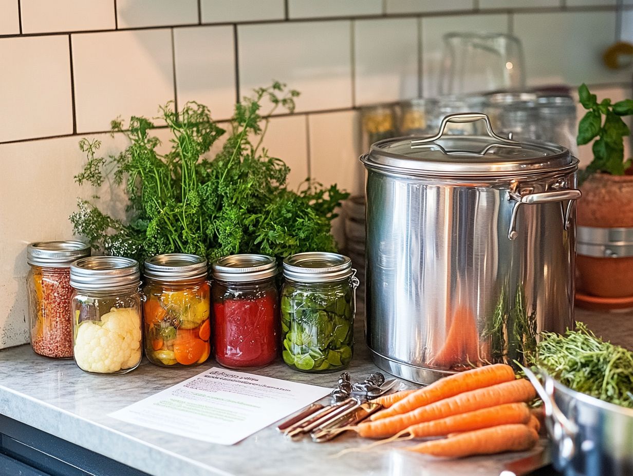 What are the basic steps for safe canning practices?