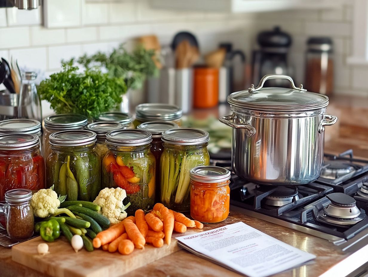 Unsafe Canning Practices