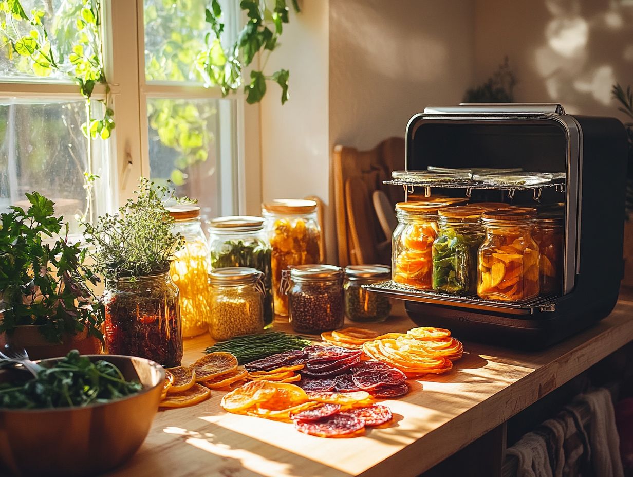 Visual Guide for Using a Food Dehydrator in Canning