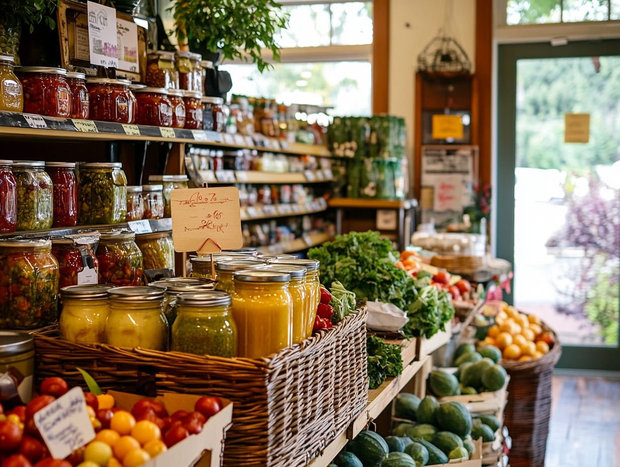 Image showing canning supplies available at local stores.