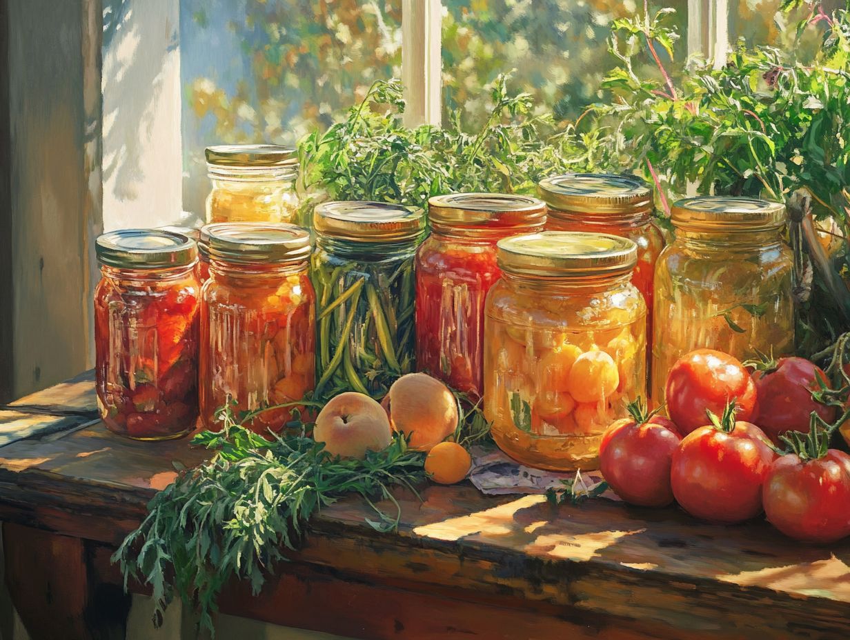 Cost benefits of using seasonal produce in canning