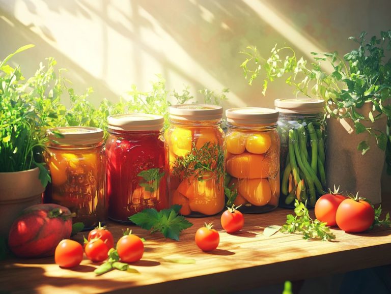 The Impact of Seasonal Produce on Canning