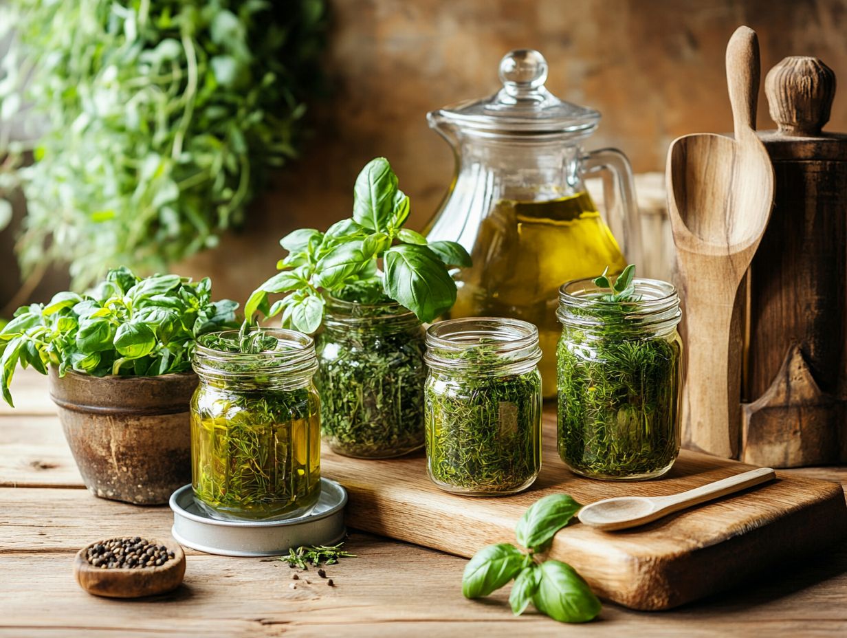 Storing and Using Canned Herbs