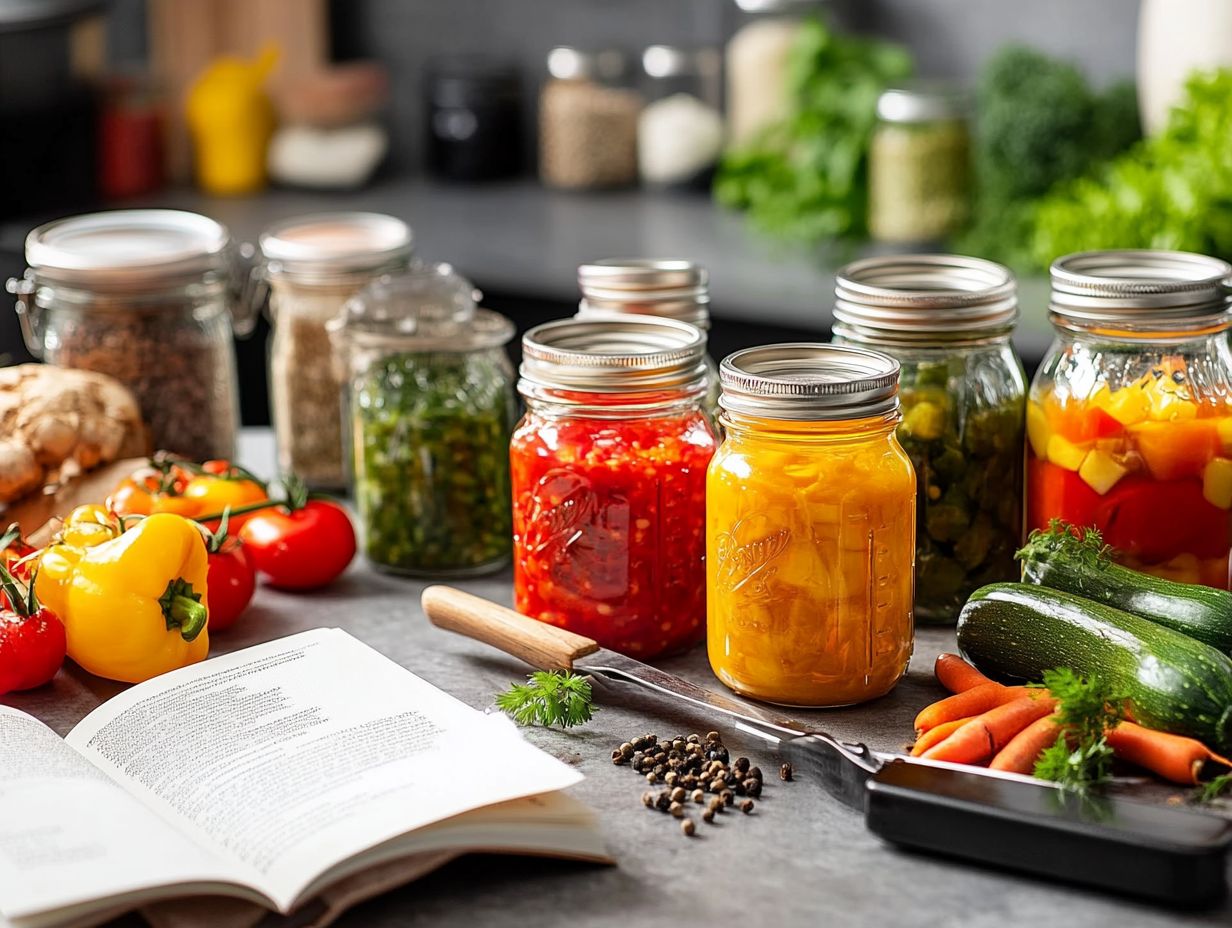 Illustration of Best Practices for Avoiding Contamination in Canning