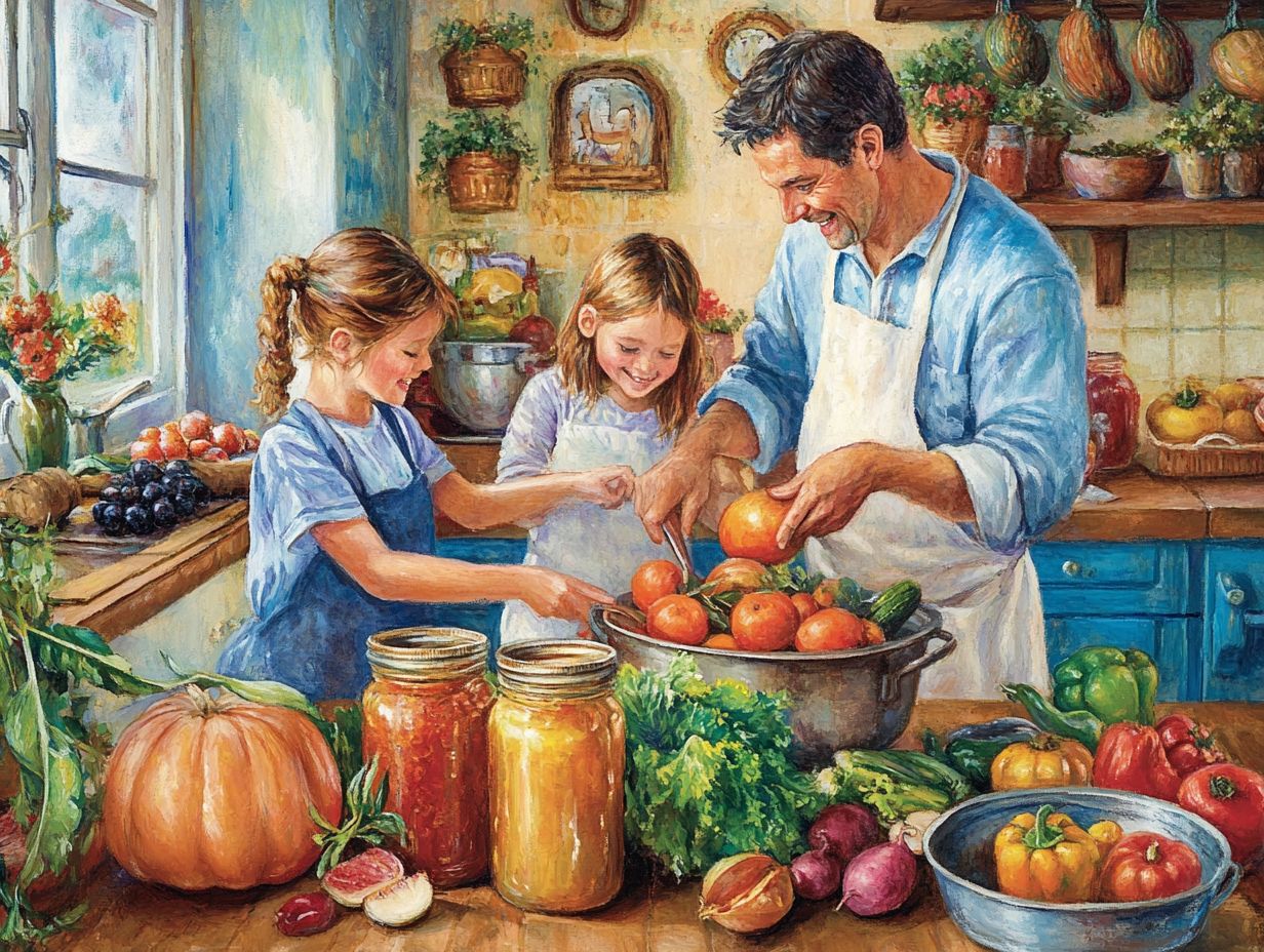 How Can Canning Bring the Family Together?