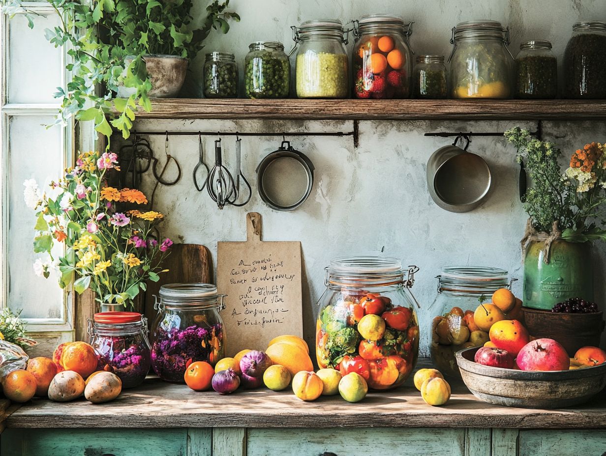 A visual guide to common canning techniques