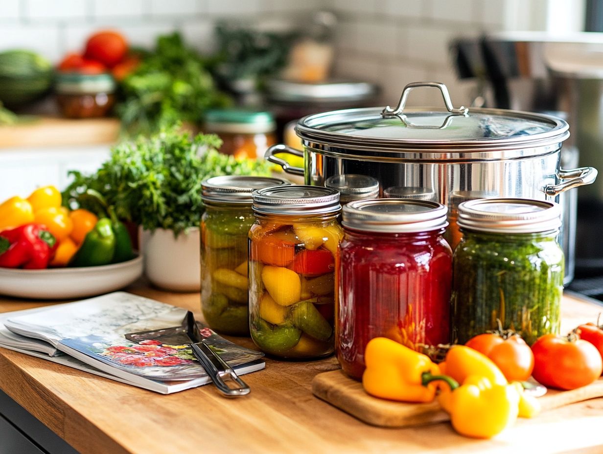 An overview of frequently asked questions about canning tools