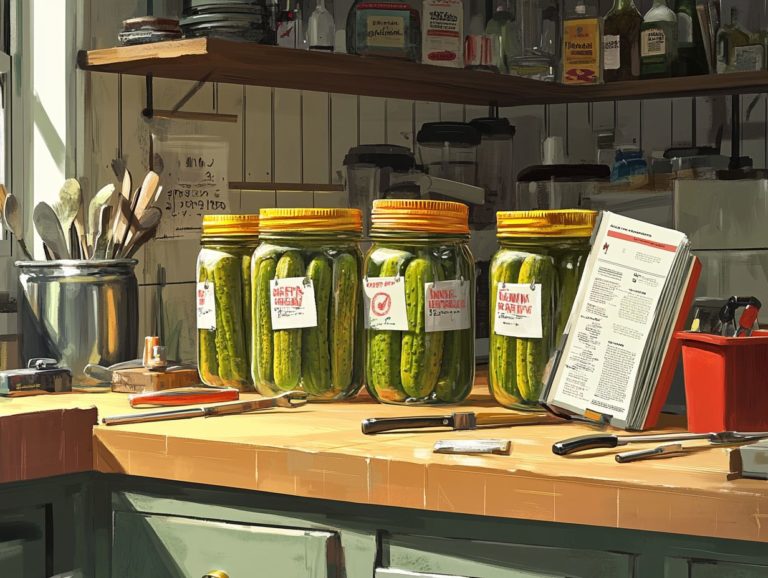 Troubleshooting Canned Pickle Problems