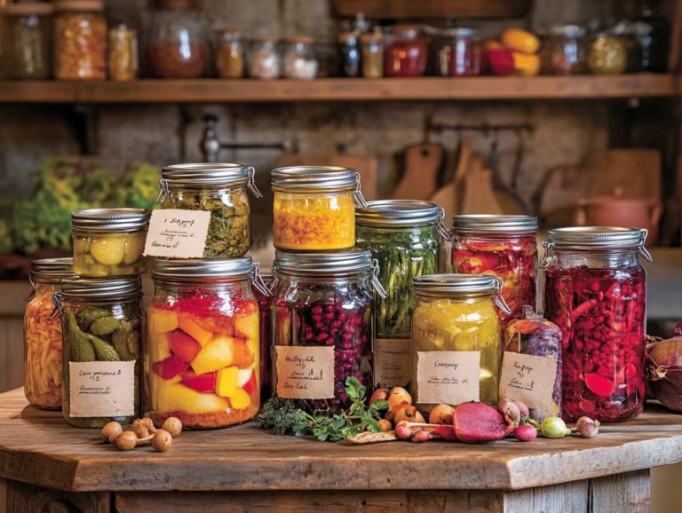 Understanding Canning Jar Sizes and Use