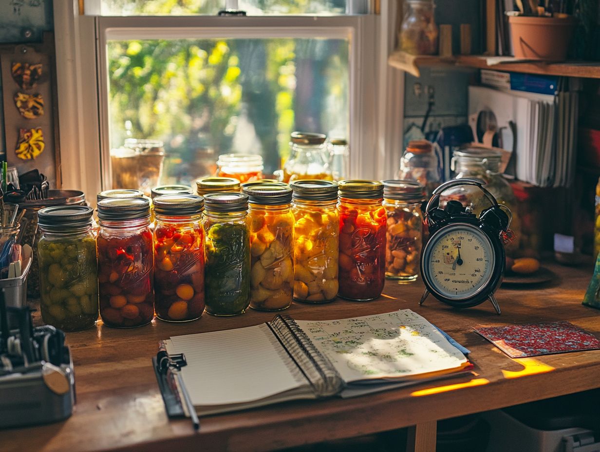 Tips for Properly Timing Your Canning Process