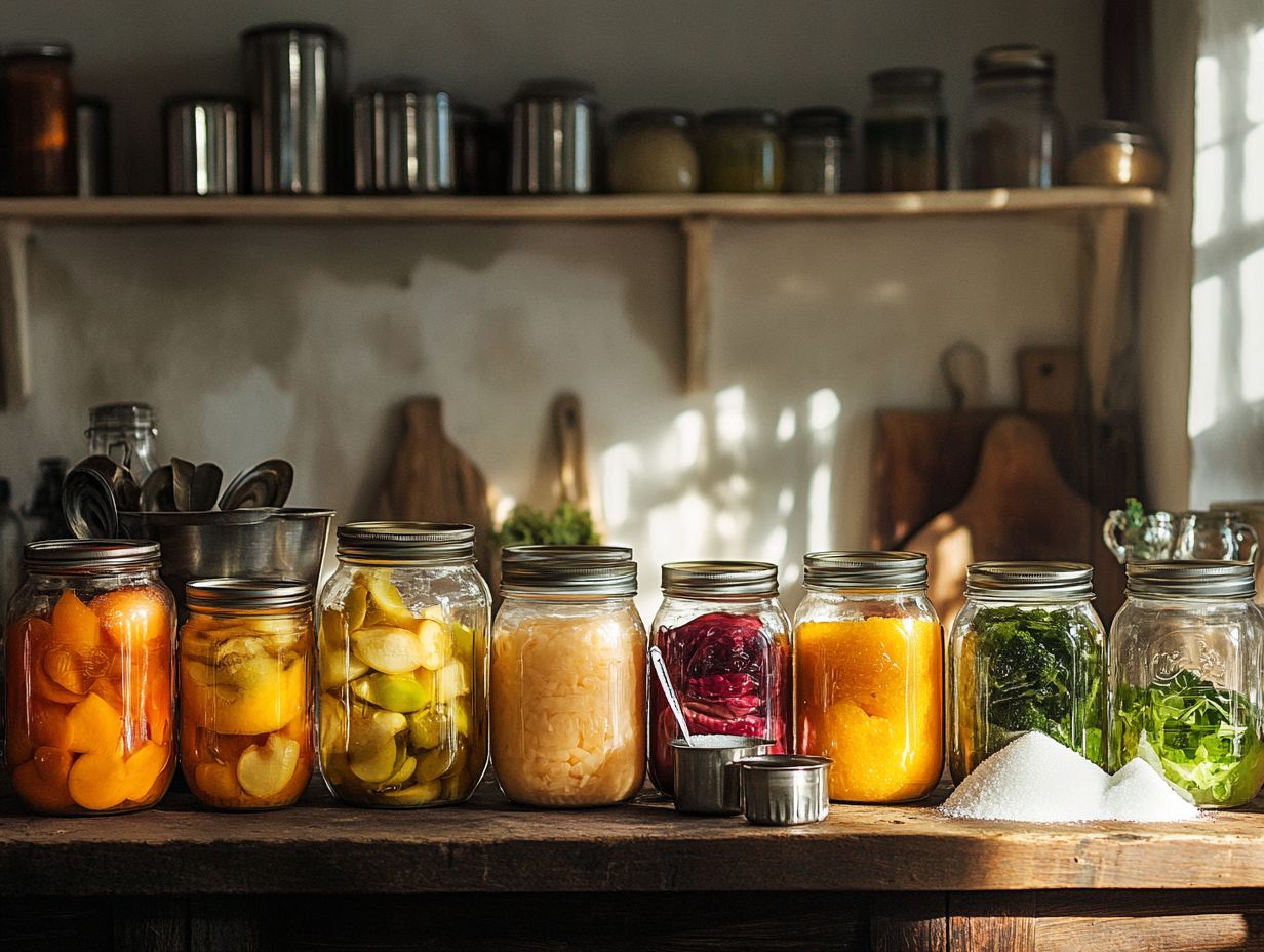 Essential Tips for Using Sugar in Canning