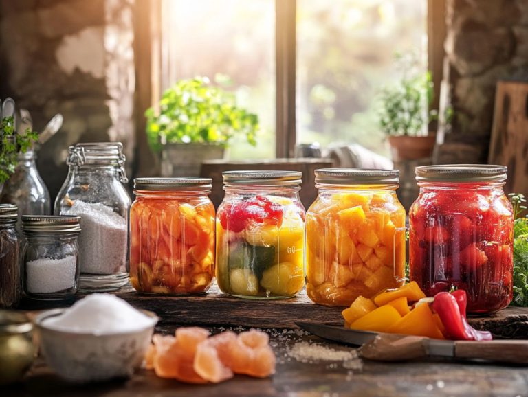 Understanding the Role of Sugar in Canning