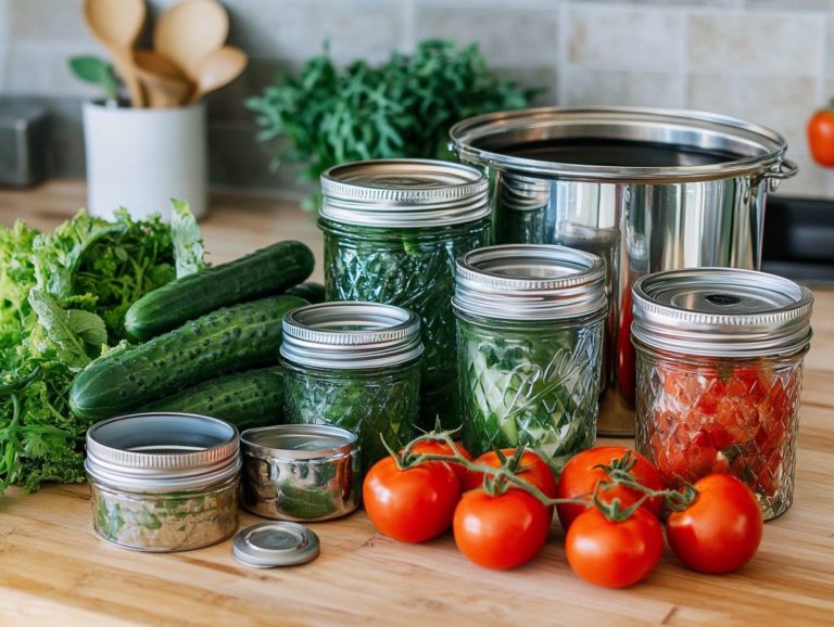 What Are the Essentials for Canning Kits?