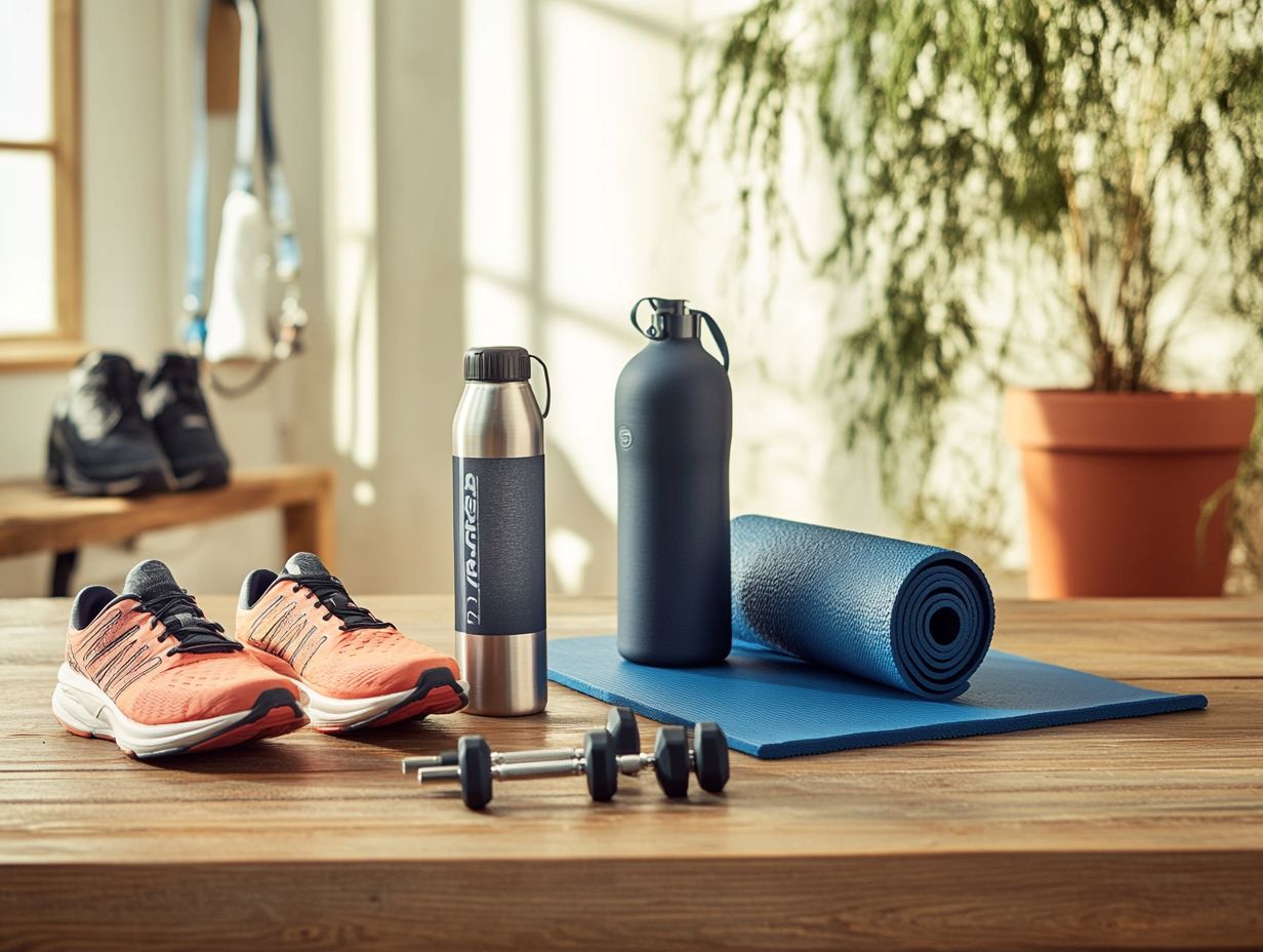 Essential equipment for beginners in fitness