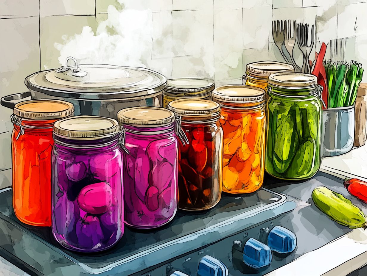 Illustration of Frequently Asked Questions about Hot Water Canning