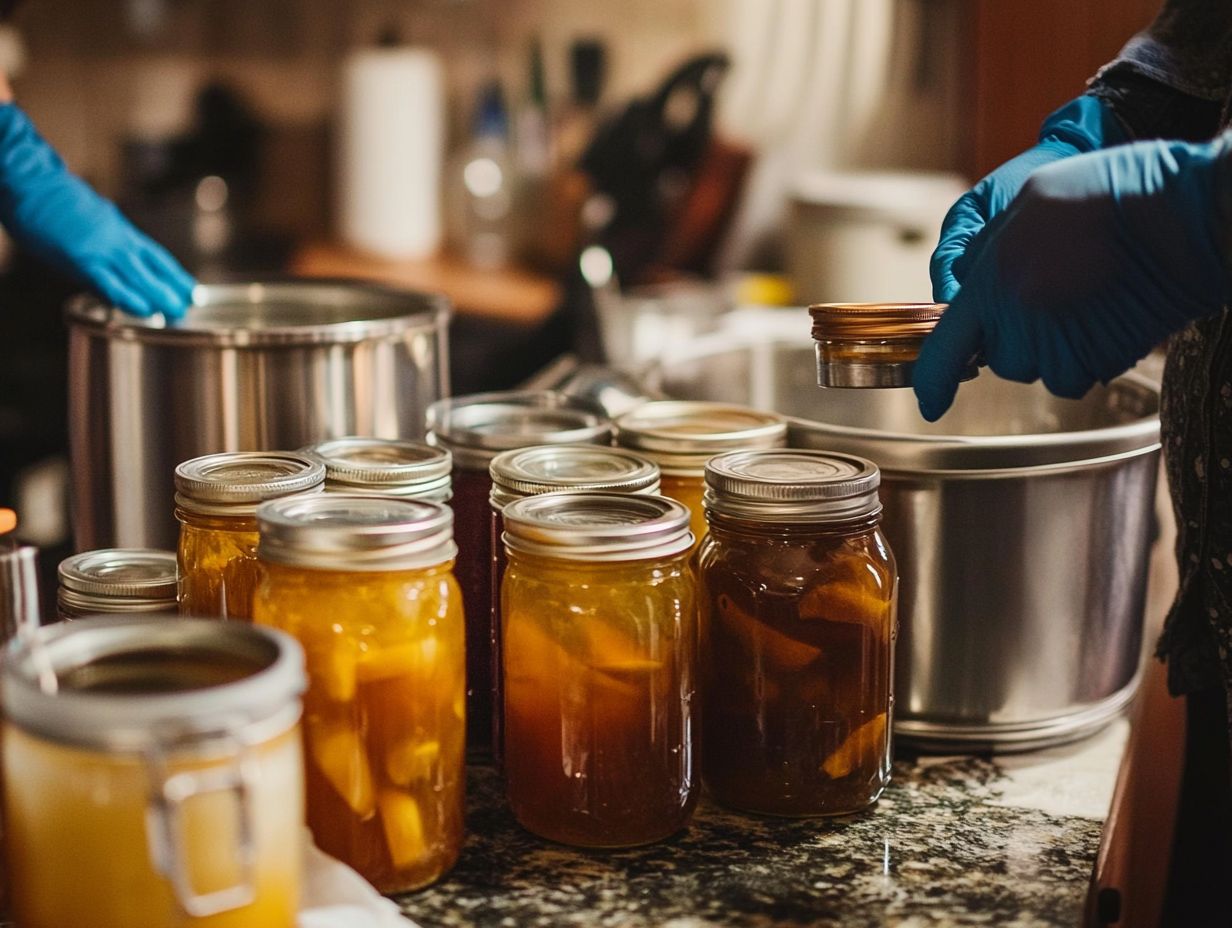 Properly Sealing and Storing Canned Goods